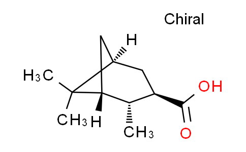 CAS No. 58096-29-0, (1R,2R,3R,5S)-2,6,6-Trimethylbicyclo[3.1.1]heptane-3-carboxylic acid