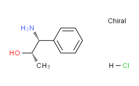 CAS No. 88784-91-2, (1R,2S)-1-Amino-1-phenylpropan-2-ol hydrochloride