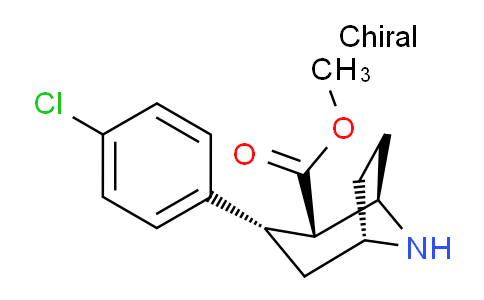 CAS No. 146725-33-9, (1R,2S,3S,5S)-Methyl 3-(4-chlorophenyl)-8-azabicyclo[3.2.1]octane-2-carboxylate