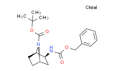 CAS No. 500556-95-6, (1R,2S,4S)-tert-Butyl 2-(((benzyloxy)carbonyl)amino)-7-azabicyclo[2.2.1]heptane-7-carboxylate