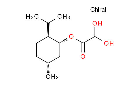 CAS No. 111969-64-3, (1R,2S,5R)-2-Isopropyl-5-methylcyclohexyl 2,2-dihydroxyacetate