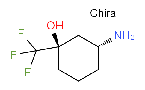 CAS No. 1932101-55-7, (1R,3R)-3-Amino-1-(trifluoromethyl)cyclohexanol