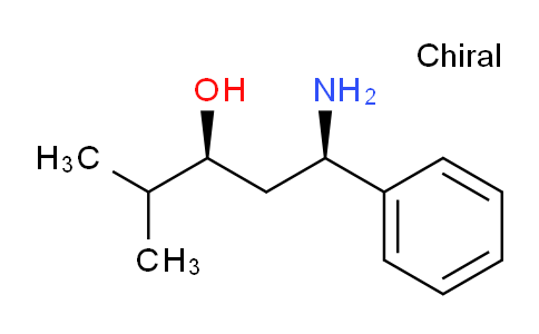 CAS No. 1263094-43-4, (1R,3S)-1-Amino-4-methyl-1-phenylpentan-3-ol