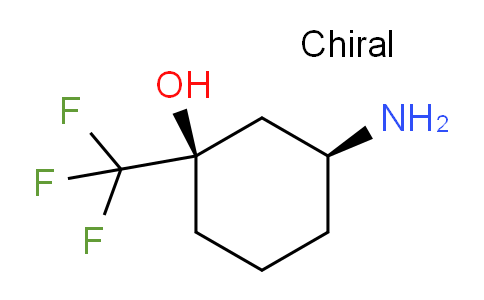 CAS No. 1932511-09-5, (1R,3S)-3-Amino-1-(trifluoromethyl)cyclohexanol