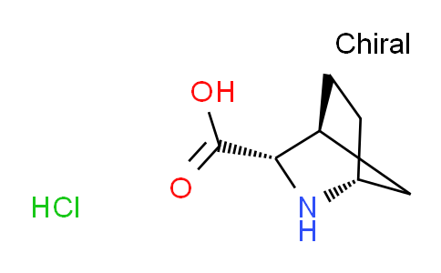 CAS No. 448949-65-3, (1R,3S,4S)-2-Azabicyclo[2.2.1]heptane-3-carboxylic acid hydrochloride