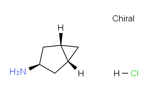 CAS No. 1284249-22-4, (1R,3S,5S)-bicyclo[3.1.0]hexan-3-amine hydrochloride