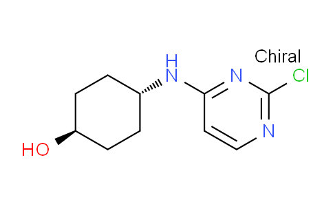 CAS No. 1420870-15-0, (1r,4r)-4-((2-Chloropyrimidin-4-yl)amino)cyclohexanol