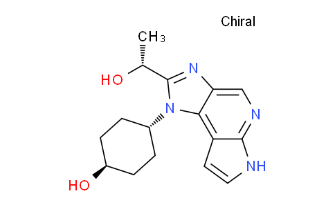 CAS No. 1418199-13-9, (1R,4R)-4-(2-((R)-1-hydroxyethyl)imidazo[4,5-d]pyrrolo[2,3-b]pyridin-1(6H)-yl)cyclohexanol