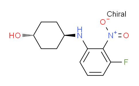 CAS No. 1233955-41-3, (1R,4R)-4-(3-Fluoro-2-nitrophenylamino)cyclohexanol