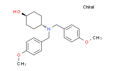 CAS No. 1349185-17-6, (1r,4r)-4-(Bis(4-methoxybenzyl)amino)cyclohexanol