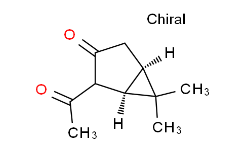 CAS No. 197440-66-7, (1R,5R)-2-Acetyl-6,6-dimethylbicyclo[3.1.0]hexan-3-one