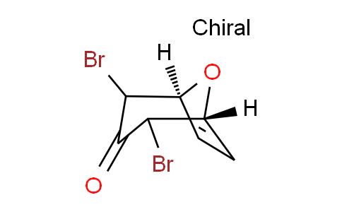 CAS No. 2166380-91-0, (1R,5S)-2,4-Dibromo-8-oxabicyclo[3.2.1]oct-6-en-3-one