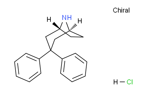 CAS No. 1101770-54-0, (1R,5S)-3,3-Diphenyl-8-azabicyclo[3.2.1]octane hydrochloride