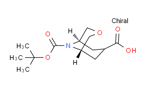CAS No. 2301857-32-7, (1R,5S)-9-(tert-Butoxycarbonyl)-3-oxa-9-azabicyclo[3.3.1]nonane-7-carboxylic acid