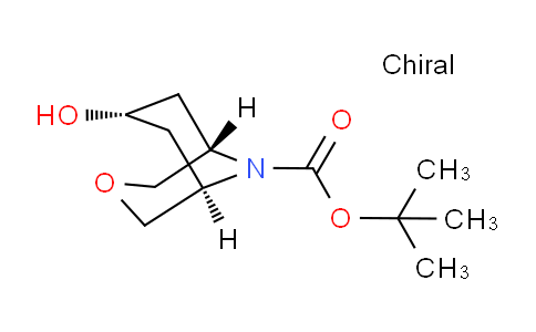 CAS No. 652148-14-6, (1R,5S,7R)-tert-butyl 7-hydroxy-3-oxa-9-azabicyclo[3.3.1]nonane-9-carboxylate