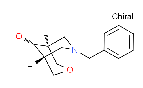 CAS No. 77716-02-0, (1R,5S,9R)-7-benzyl-3-oxa-7-azabicyclo[3.3.1]nonan-9-ol