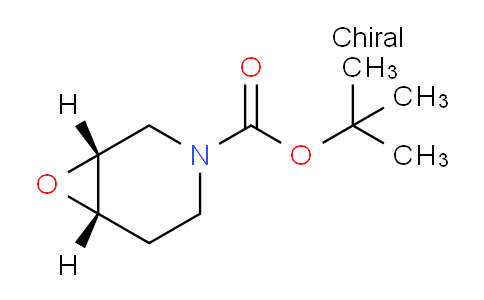 CAS No. 951766-54-4, (1R,6S)-tert-Butyl 7-oxa-3-azabicyclo[4.1.0]heptane-3-carboxylate