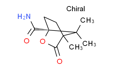 CAS No. 54200-37-2, (1S)-4,7,7-Trimethyl-3-oxo-2-oxabicyclo[2.2.1]heptane-1-carboxamide