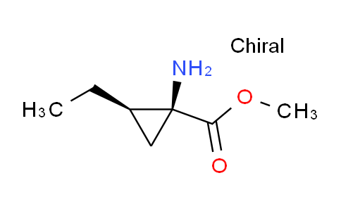 CAS No. 138457-95-1, (1S,2R)-Methyl 1-amino-2-ethylcyclopropanecarboxylate