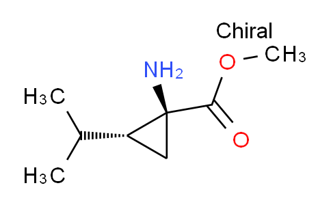 CAS No. 765244-35-7, (1S,2R)-Methyl 1-amino-2-isopropylcyclopropanecarboxylate