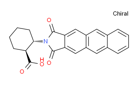 CAS No. 446044-45-7, (1S,2S)-2-(1,3-Dioxo-1H-naphtho[2,3-f]isoindol-2(3H)-yl)cyclohexanecarboxylic acid