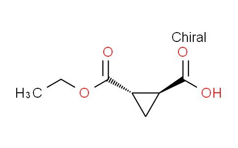 CAS No. 175415-95-9, (1S,2S)-2-(Ethoxycarbonyl)cyclopropanecarboxylic acid