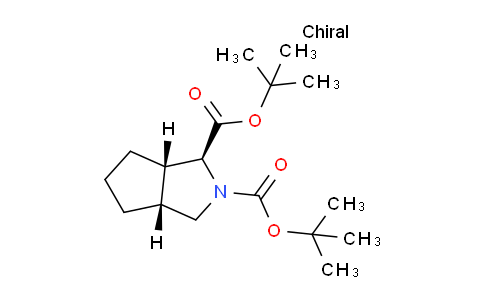 CAS No. 402960-06-9, (1S,3aR,6aS)-Di-tert-butyl hexahydrocyclopenta[c]pyrrole-1,2(1H)-dicarboxylate