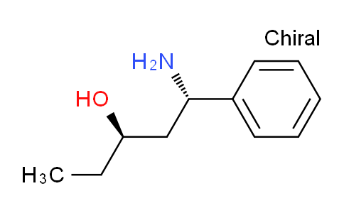 CAS No. 1241681-13-9, (1S,3R)-1-Amino-1-phenylpentan-3-ol