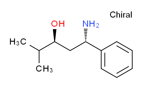 CAS No. 1241683-09-9, (1S,3S)-1-Amino-4-methyl-1-phenylpentan-3-ol