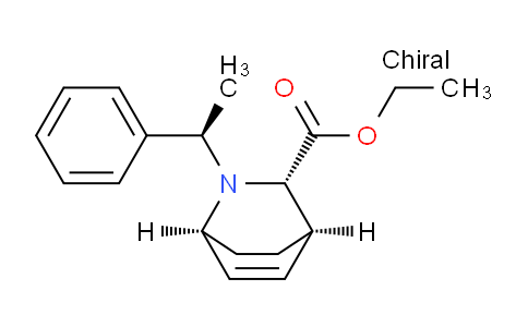 CAS No. 134984-64-8, (1S,3S,4R)-Ethyl 2-((R)-1-phenylethyl)-2-azabicyclo[2.2.2]oct-5-ene-3-carboxylate