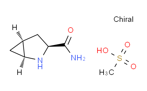 CAS No. 709031-45-8, (1S,3S,5S)-2-Azabicyclo[3.1.0]hexane-3-carboxamide methanesulfonate