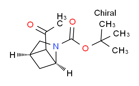 CAS No. 2166459-48-7, (1S,4R)-tert-Butyl 5-acetyl-2-azabicyclo[2.1.1]hexane-2-carboxylate