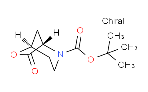CAS No. 175476-93-4, (1S,5R)-tert-Butyl 7-oxo-6-oxa-2-azabicyclo[3.2.1]octane-2-carboxylate
