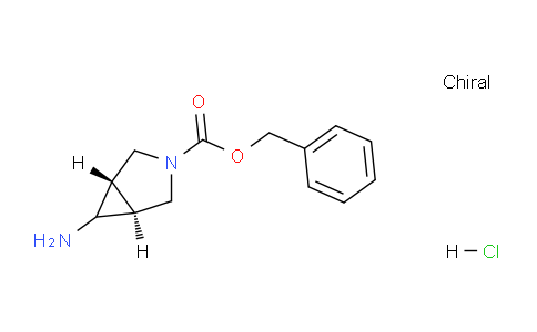 CAS No. 1454648-83-9, (1S,5S)-Benzyl 6-amino-3-azabicyclo[3.1.0]hexane-3-carboxylate hydrochloride