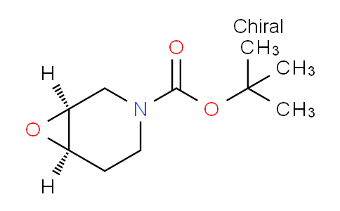 CAS No. 1820576-18-8, (1S,6R)-tert-Butyl 7-oxa-3-azabicyclo[4.1.0]heptane-3-carboxylate