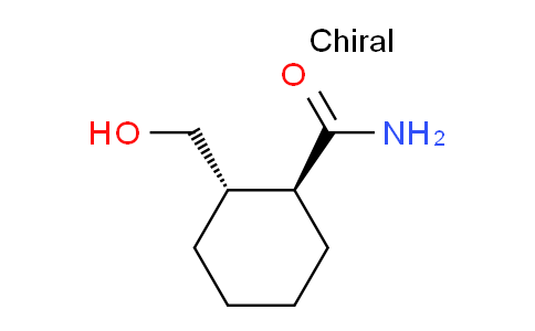 CAS No. 116174-40-4, (1S,trans)-2-(Hydroxymethyl)cyclohexanecarboxamide