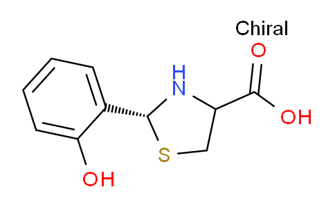 CAS No. 201942-90-7, (2R)-2-(2-Hydroxyphenyl)thiazolidine-4-carboxylic acid
