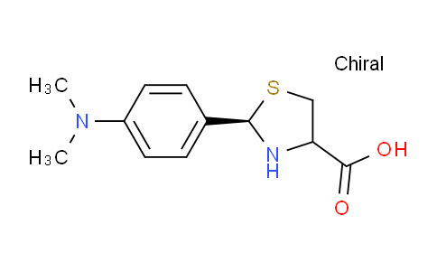 MC620445 | 222404-26-4 | (2R)-2-(4-(Dimethylamino)phenyl)thiazolidine-4-carboxylic acid
