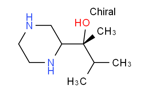 CAS No. 1321925-09-0, (2R)-3-Methyl-2-(piperazin-2-yl)butan-2-ol