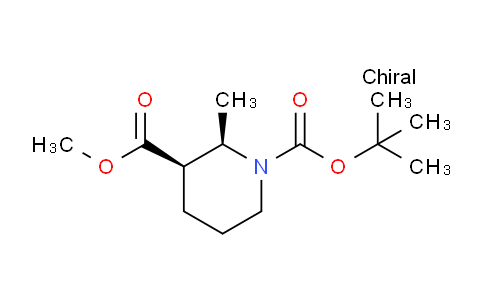CAS No. 929282-63-3, (2R,3R)-1-tert-Butyl 3-methyl 2-methylpiperidine-1,3-dicarboxylate