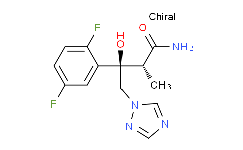 CAS No. 241479-75-4, (2R,3R)-3-(2,5-Difluorophenyl)-3-hydroxy-2-methyl-4-(1H-1,2,4-triazol-1-yl)butanamide
