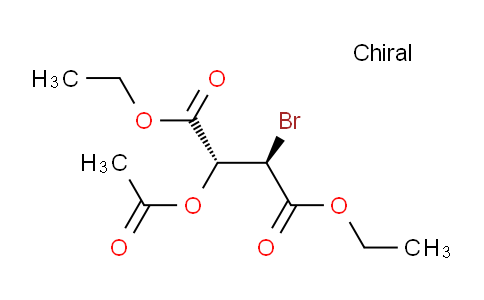 CAS No. 74213-59-5, (2R,3R)-Diethyl 2-acetoxy-3-bromosuccinate