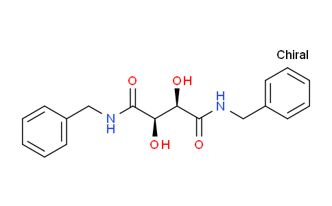 CAS No. 88393-56-0, (2R,3R)-N1,N4-Dibenzyl-2,3-dihydroxysuccinamide