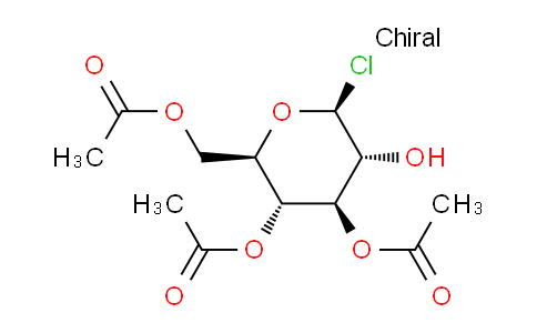 CAS No. 4451-37-0, (2R,3R,4R,5R,6S)-2-(Acetoxymethyl)-6-chloro-5-hydroxytetrahydro-2H-pyran-3,4-diyl diacetate