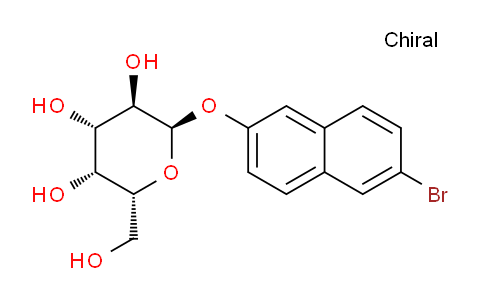 CAS No. 25997-59-5, (2R,3R,4S,5R,6R)-2-((6-Bromonaphthalen-2-yl)oxy)-6-(hydroxymethyl)tetrahydro-2H-pyran-3,4,5-triol