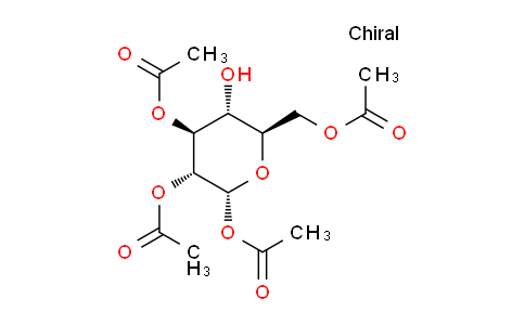 CAS No. 55286-97-0, (2R,3R,4S,5R,6R)-6-(Acetoxymethyl)-5-hydroxytetrahydro-2H-pyran-2,3,4-triyl triacetate