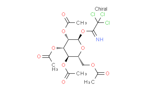 CAS No. 121238-27-5, (2R,3R,4S,5S,6R)-2-(Acetoxymethyl)-6-(2,2,2-trichloro-1-iminoethoxy)tetrahydro-2H-pyran-3,4,5-triyl triacetate