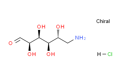 CAS No. 55324-97-5, (2R,3S,4R,5R)-6-Amino-2,3,4,5-tetrahydroxyhexanal hydrochloride