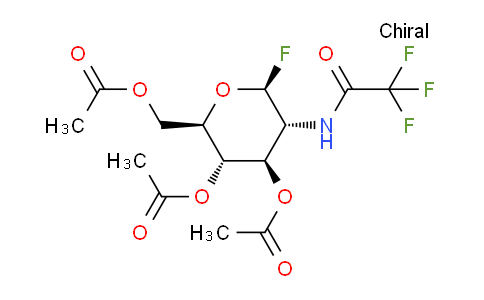 CAS No. 137686-91-0, (2R,3S,4R,5R,6S)-2-(Acetoxymethyl)-6-fluoro-5-(2,2,2-trifluoroacetamido)tetrahydro-2H-pyran-3,4-diyl diacetate