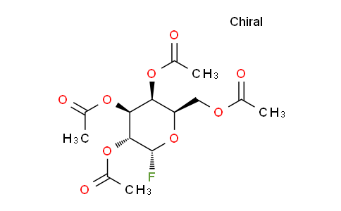 CAS No. 4163-44-4, (2R,3S,4S,5R,6R)-2-(Acetoxymethyl)-6-fluorotetrahydro-2H-pyran-3,4,5-triyl triacetate